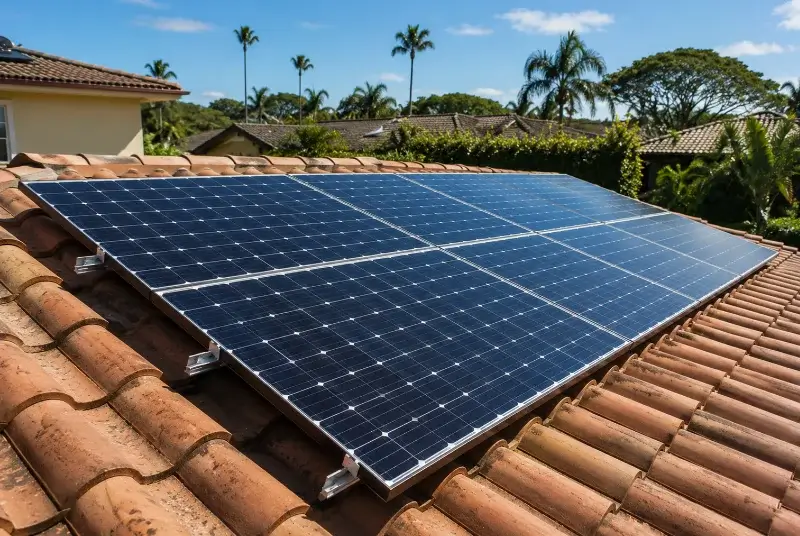 Installation de panneaux solaires à Voulmentin